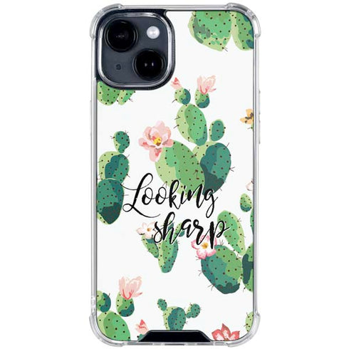 Looking Sharp iPhone 15 Clear Case