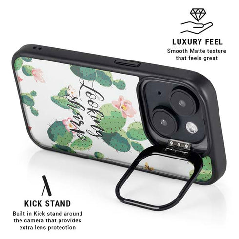 Looking Sharp iPhone 15 Kickstand Case
