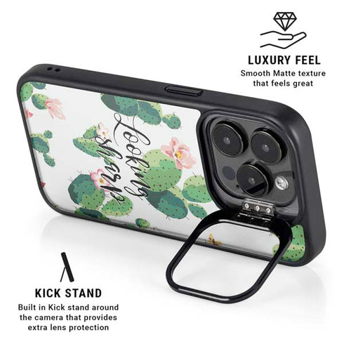 Looking Sharp iPhone 15 Pro Max Kickstand Case