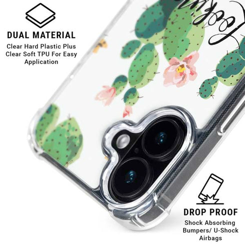 Looking Sharp iPhone 16 Clear Case