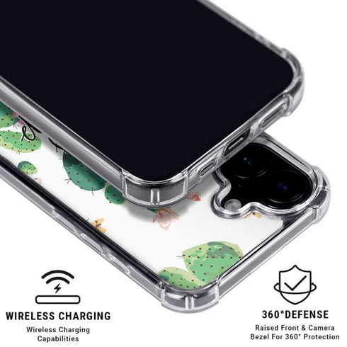 Looking Sharp iPhone 16 Plus Clear Case