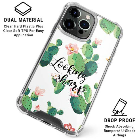 Looking Sharp iPhone 16 Pro Clear Case