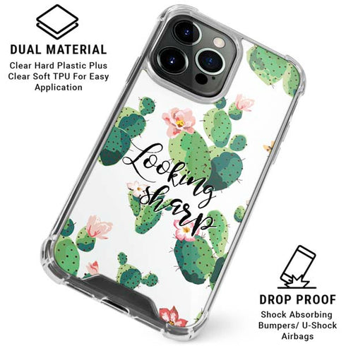 Looking Sharp iPhone 16 Pro Max Clear Case