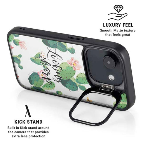 Looking Sharp iPhone 16e Kickstand Case