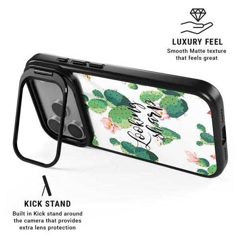 Looking Sharp iPhone 17 Pro Kickstand Case