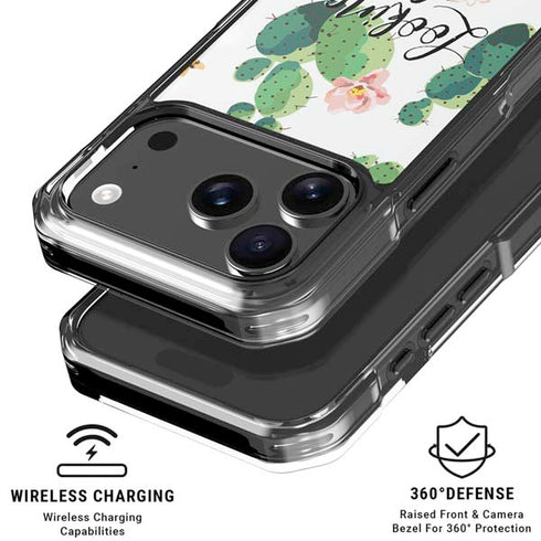 Looking Sharp iPhone 17 Pro Max Clear Case