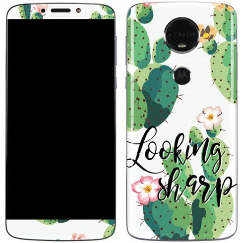 Looking Sharp Moto E5 Plus Skin