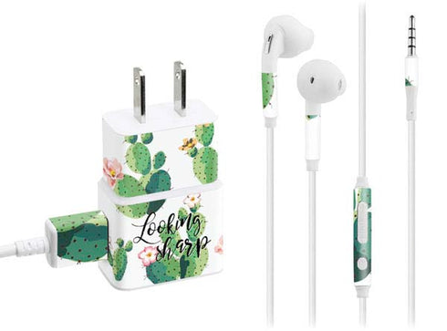 Looking Sharp Phone Charger Skin
