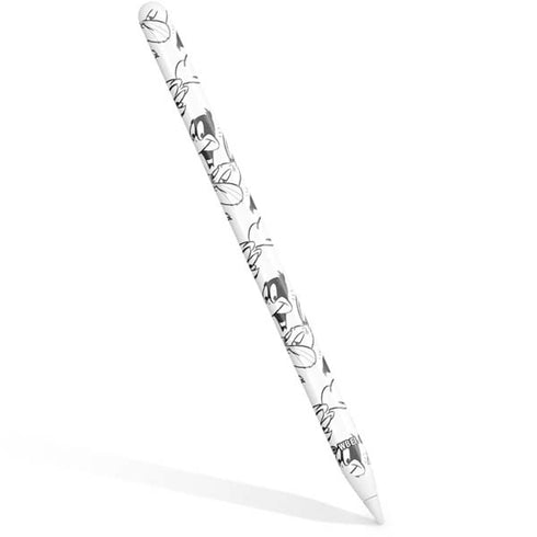Looney Tunes Looney Squad Black and White Grid Apple Pencil (2nd Gen 2019) Skin