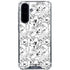 Looney Tunes Looney Squad Black and White Grid Galaxy A36 5G Clear Case