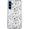 Looney Tunes Looney Squad Black and White Grid Galaxy A55 5G Clear Case