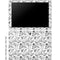 Looney Tunes Looney Squad Black and White Grid Galaxy Book 12in Skin