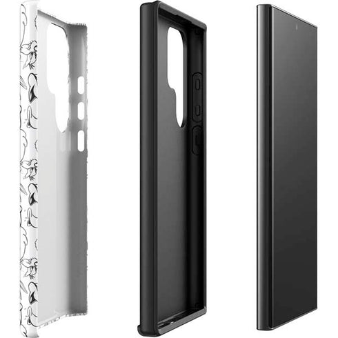 Looney Tunes Looney Squad Black and White Grid Galaxy S23 Ultra Pro Case