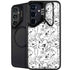 Looney Tunes Looney Squad Black and White Grid Galaxy S25 Kickstand Case