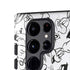 Looney Tunes Looney Squad Black and White Grid Galaxy S25 Ultra Impact Case