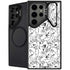 Looney Tunes Looney Squad Black and White Grid Galaxy S25 Ultra Kickstand Case