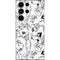 Looney Tunes Looney Squad Black and White Grid Galaxy S25 Ultra Skin
