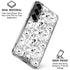 Looney Tunes Looney Squad Black and White Grid Galaxy S26 Clear Case