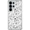 Looney Tunes Looney Squad Black and White Grid Galaxy S26 Ultra Clear Case