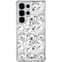 Looney Tunes Looney Squad Black and White Grid Galaxy S26 Ultra Clear Case