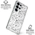 Looney Tunes Looney Squad Black and White Grid Galaxy S26 Ultra Clear Case