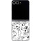 Looney Tunes Looney Squad Black and White Grid Galaxy Z Flip6 Skin
