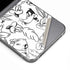 Looney Tunes Looney Squad Black and White Grid Galaxy Z Flip6 Skin