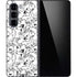 Looney Tunes Looney Squad Black and White Grid Galaxy Z Fold5 5G Skin