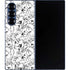 Looney Tunes Looney Squad Black and White Grid Galaxy Z Fold6 Skin