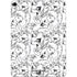 Looney Tunes Looney Squad Black and White Grid Apple iPad Air Skin