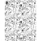 Looney Tunes Looney Squad Black and White Grid iPad Pro 13in M4 (2024) Skin