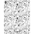 Looney Tunes Looney Squad Black and White Grid iPad Pro 13in M4 (2024) Skin