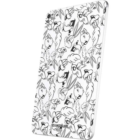 Looney Tunes Looney Squad Black and White Grid iPad Pro 13in M4 (2024) Skin