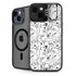 Looney Tunes Looney Squad Black and White Grid iPhone 14 Kickstand Case
