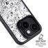 Looney Tunes Looney Squad Black and White Grid iPhone 14 Kickstand Case