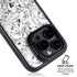 Looney Tunes Looney Squad Black and White Grid iPhone 14 Pro Kickstand Case