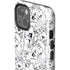 Looney Tunes Looney Squad Black and White Grid iPhone 15 Impact Case