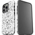 Looney Tunes Looney Squad Black and White Grid iPhone 15 Pro Impact Case