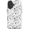Looney Tunes Looney Squad Black and White Grid iPhone 16 Impact Case
