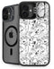 Looney Tunes Looney Squad Black and White Grid iPhone 16 Kickstand Case
