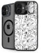 Looney Tunes Looney Squad Black and White Grid iPhone 16 Plus Kickstand Case