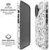Looney Tunes Looney Squad Black and White Grid iPhone 16 Plus Magsafe Impact Case