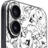 Looney Tunes Looney Squad Black and White Grid iPhone 16 Plus Skin