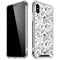 Looney Tunes Looney Squad Black and White Grid iPhone X/XS Clear Case