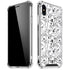 Looney Tunes Looney Squad Black and White Grid iPhone X/XS Clear Case