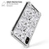 Looney Tunes Looney Squad Black and White Grid iPhone X/XS Clear Case