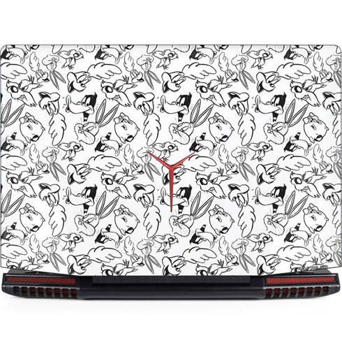 Looney Tunes Looney Squad Black and White Grid Legion Y720 Skin