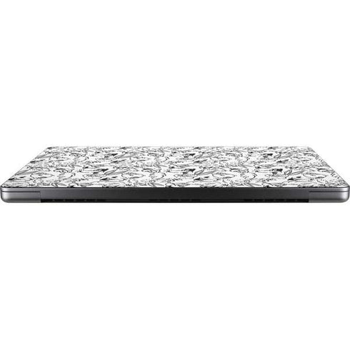 Looney Tunes Looney Squad Black and White Grid Apple MacBook Pro 14-inch Skin