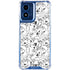 Looney Tunes Looney Squad Black and White Grid Moto G Play 4G (2024) Clear Case
