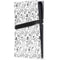 Looney Tunes Looney Squad Black and White Grid PS5 Pro Console Skin